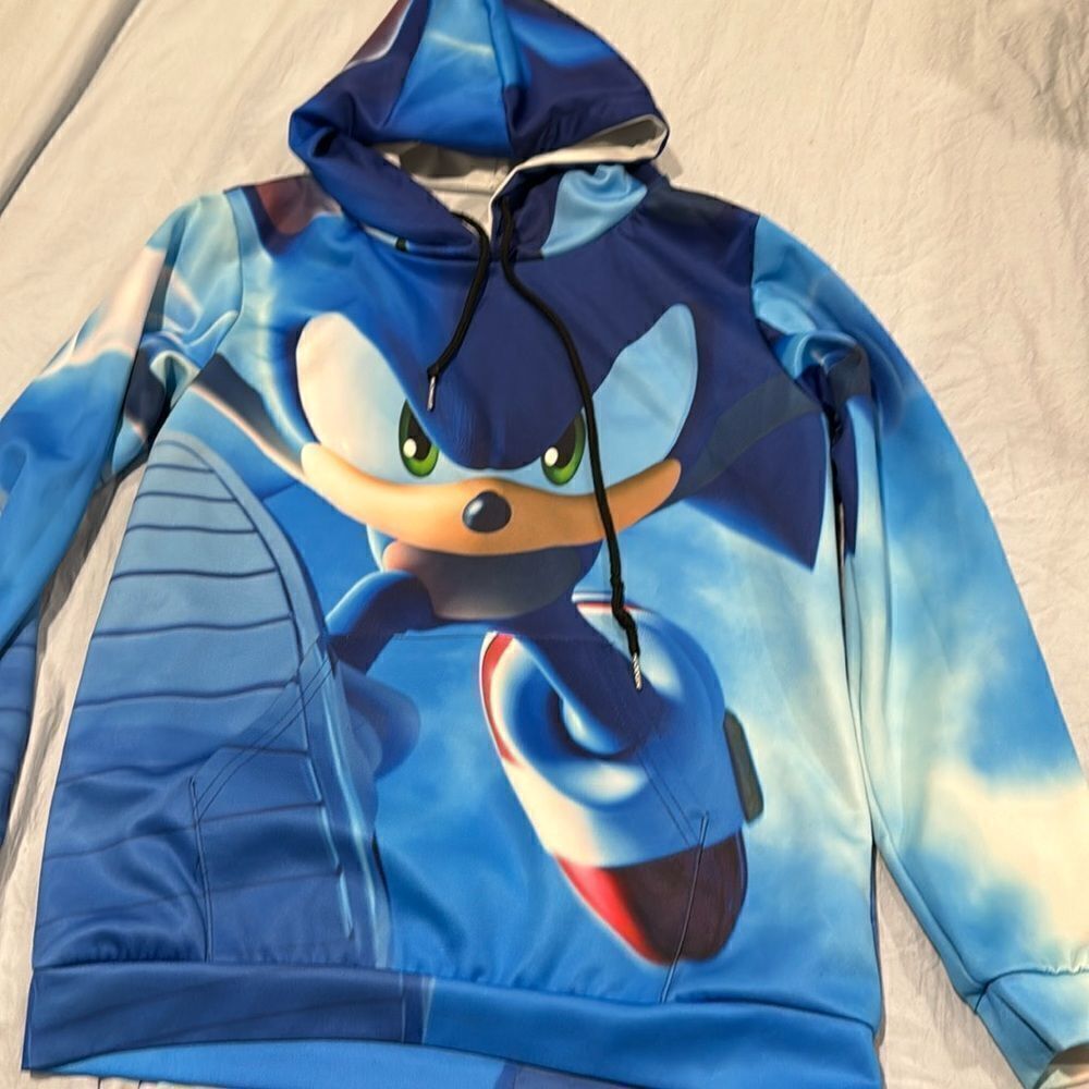 Sonic Hoodie Size Small